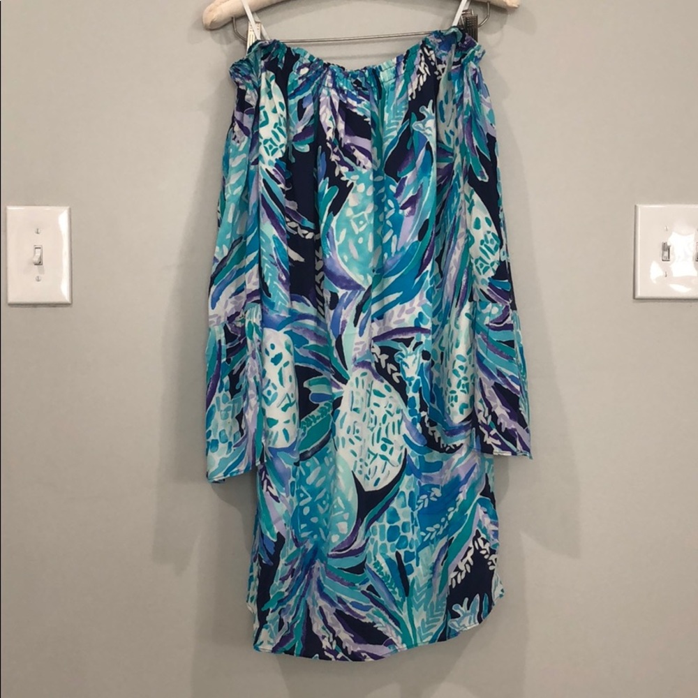 Flirty off-the-shoulder Lilly Dress